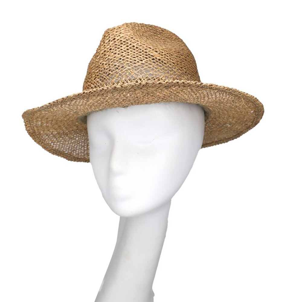 Straw Cowboy Hat Summer Festival Retro Tan
